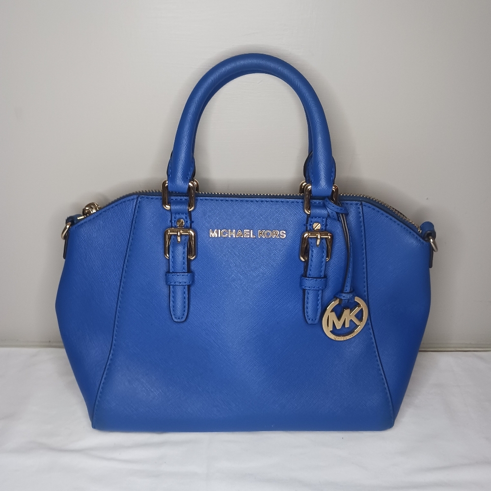 Beautiful Blue Michael Kors Bag